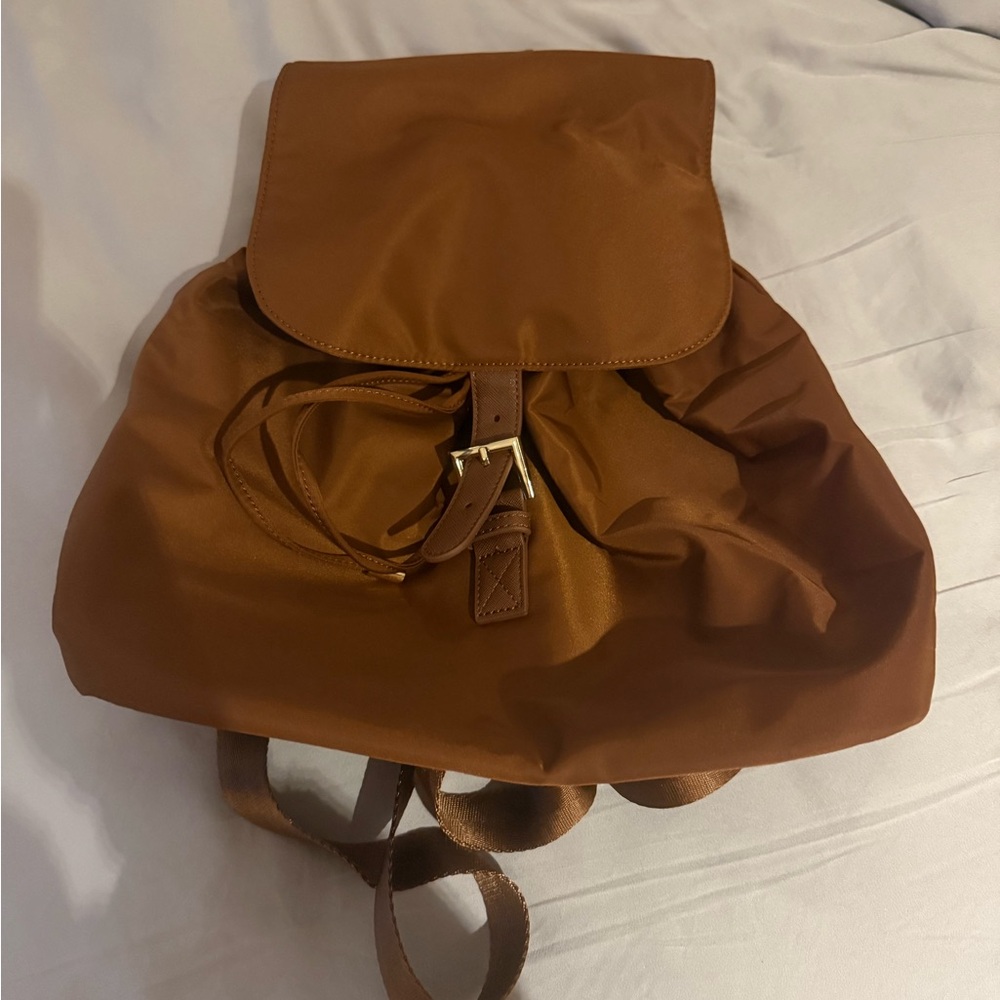 Stoney Clover nylon flap backpack. New with tags.